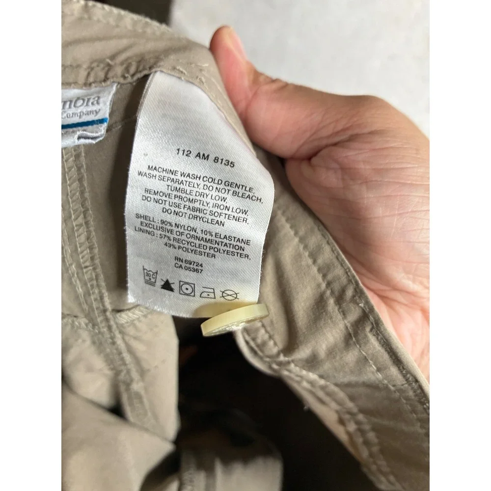 Columbia Omni-Shield Mens Cargo Pants Tan Khaki Size M 32x32 Hiking Outdoor